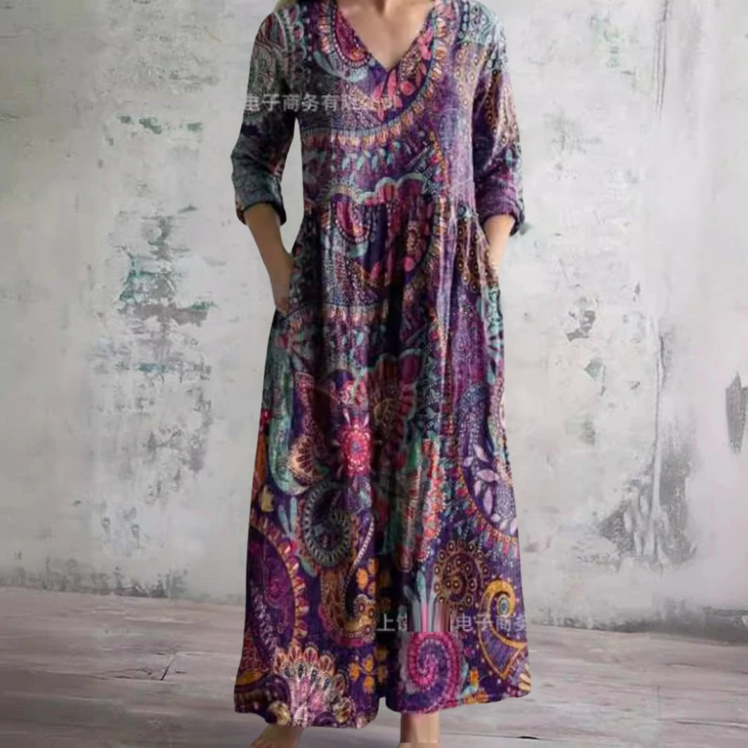 Mandy™ | Robe Florale d'Été