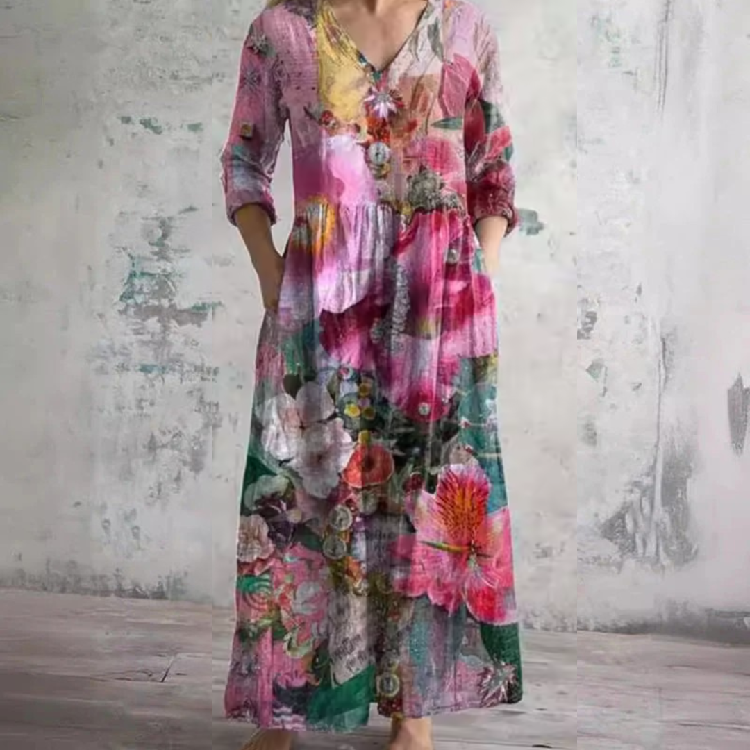 Lynn™ | Robe Florale d'Été