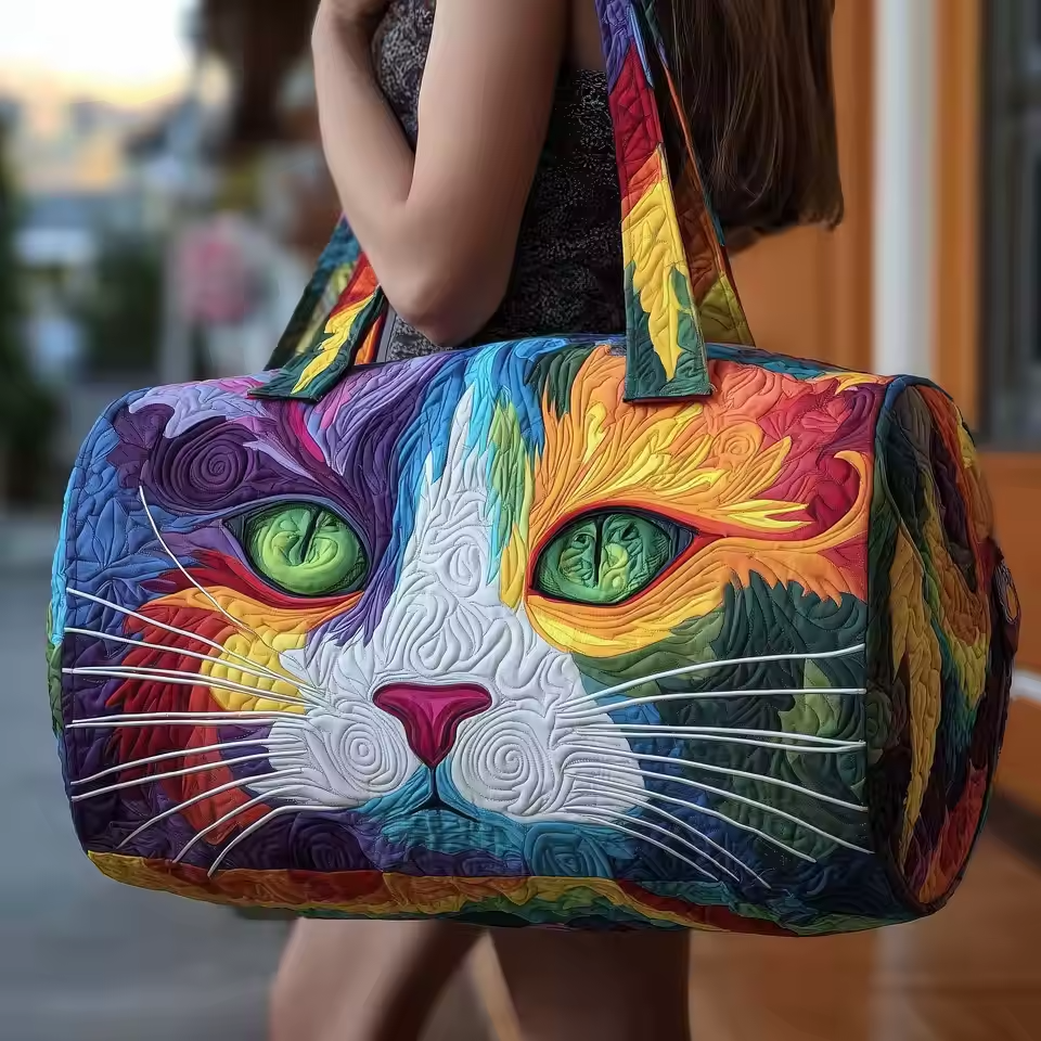 Greta - Sac de Voyage Artisanal Doux