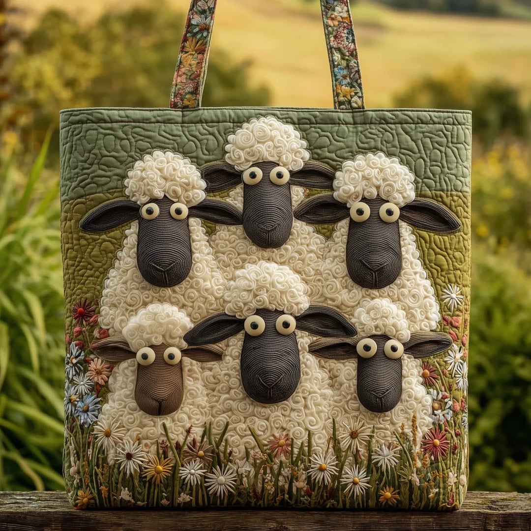 Sac artisanal - Cinq moutons
