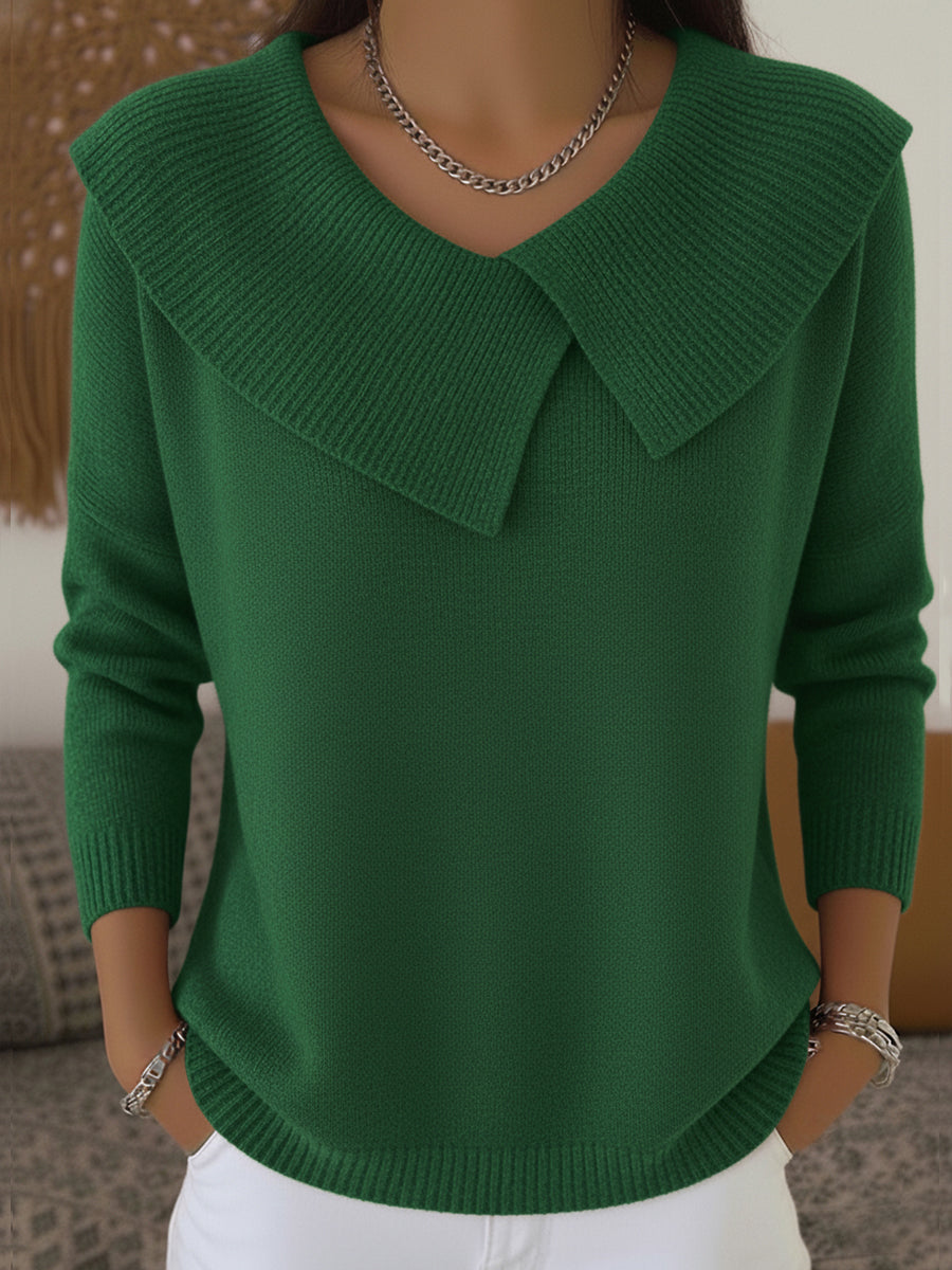 Lucia™ | Pull Chaud à Col Doux