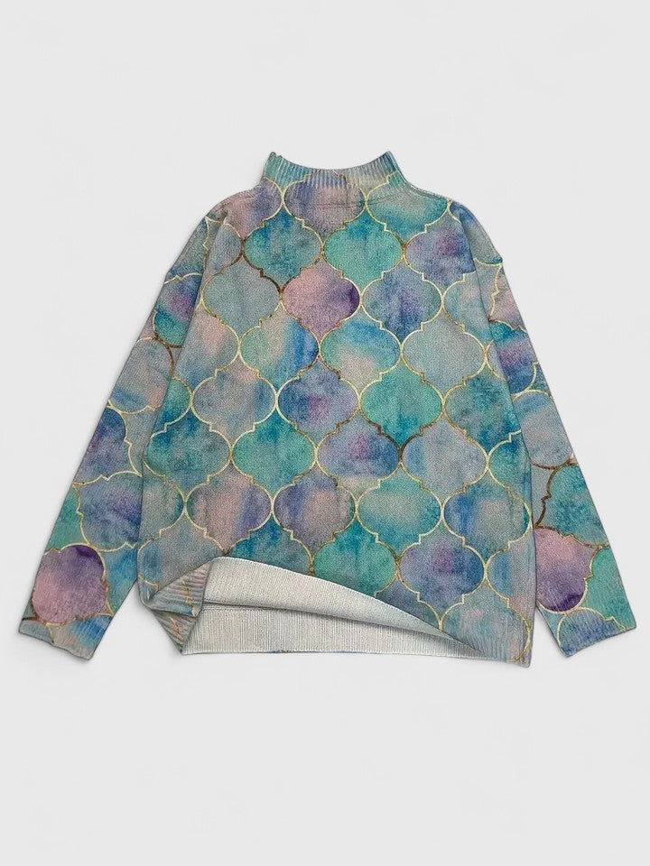 Amélia™ | Pull Fenti à Col Montant