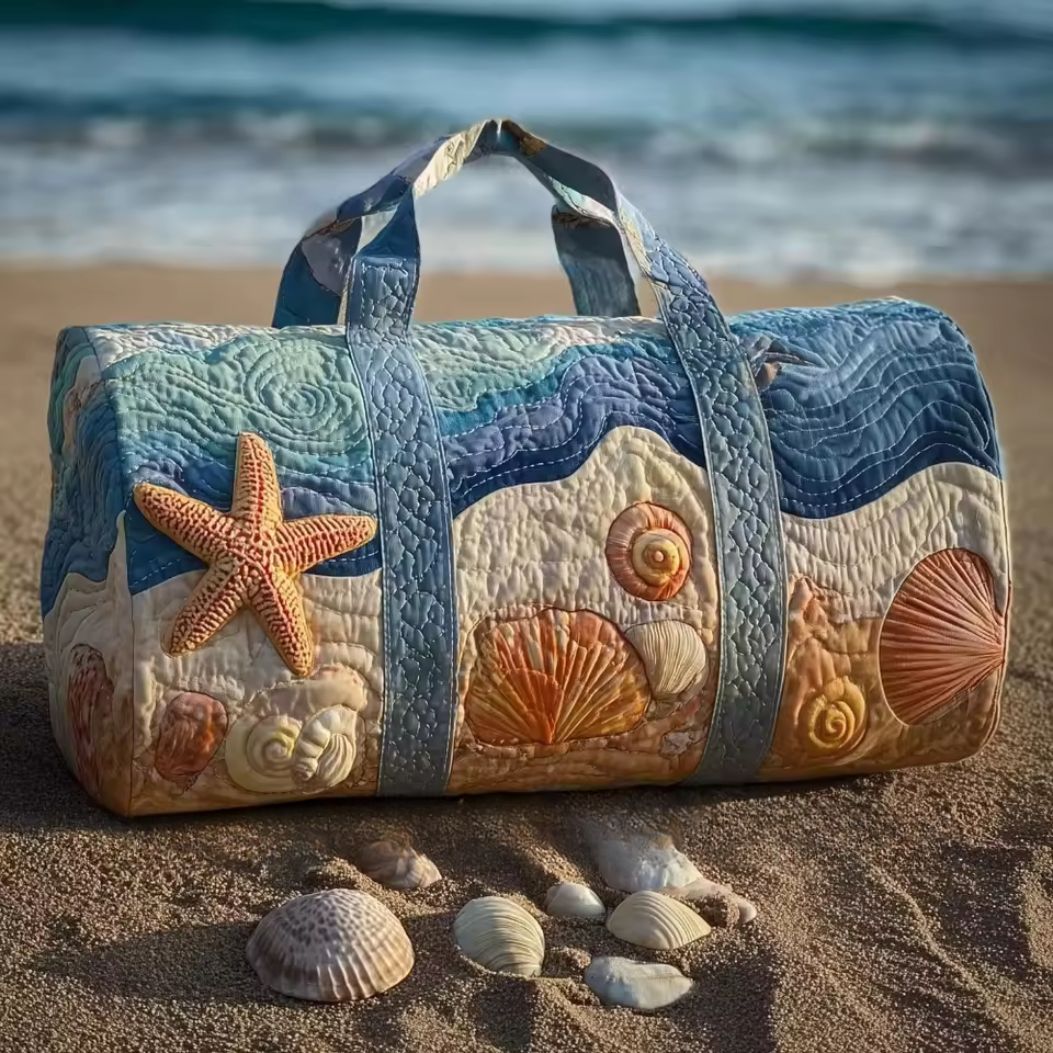 Maude - Sac de Voyage Artisanal Doux
