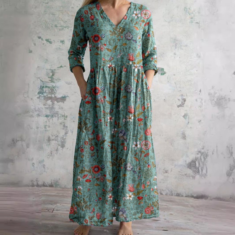 Olivia™ | Robe Florale d'Été