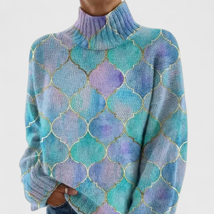 Amélia™ | Pull Fenti à Col Montant