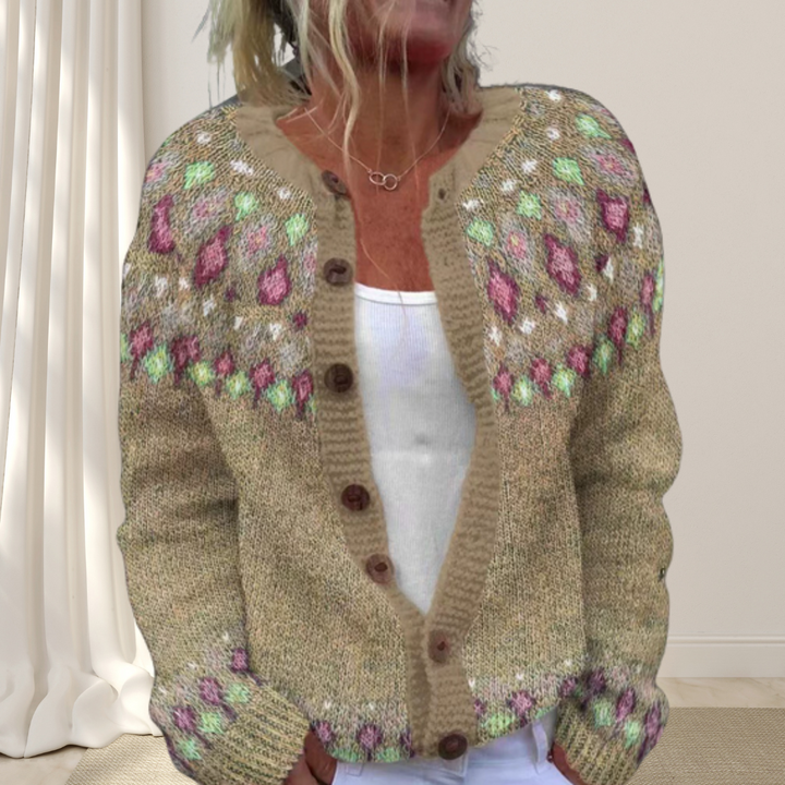 Aimée™ | Gilet Tricot Raffiné
