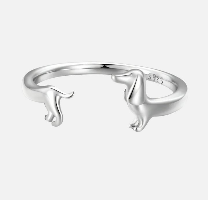 Bague Ajustable Teckel – Pour l'Amour de Votre Chien