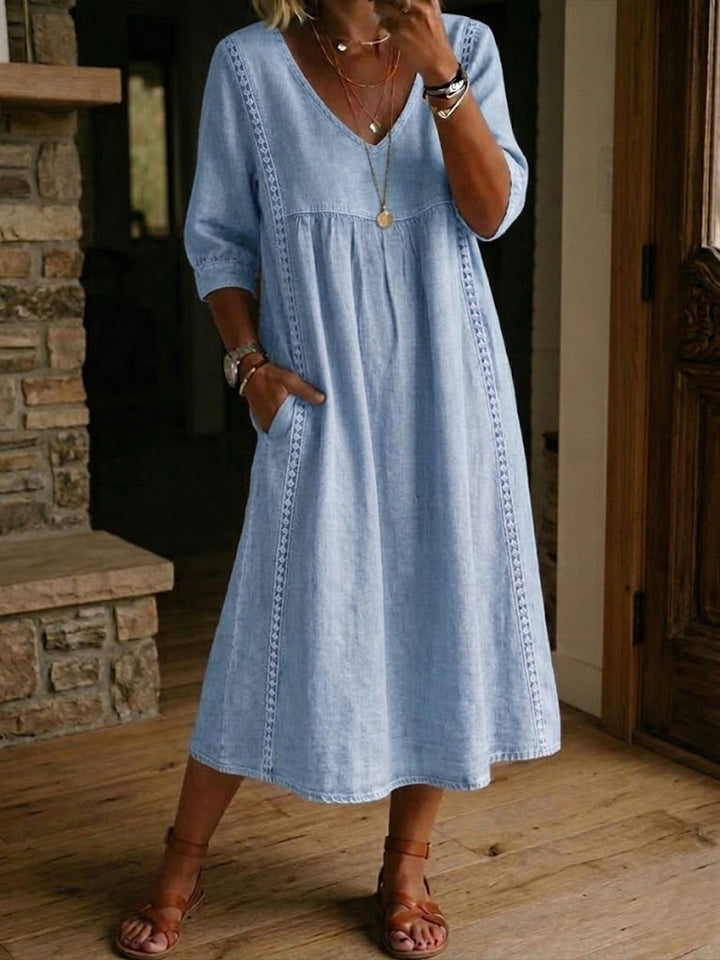 Martha | Robe Maxi Casual Confortable